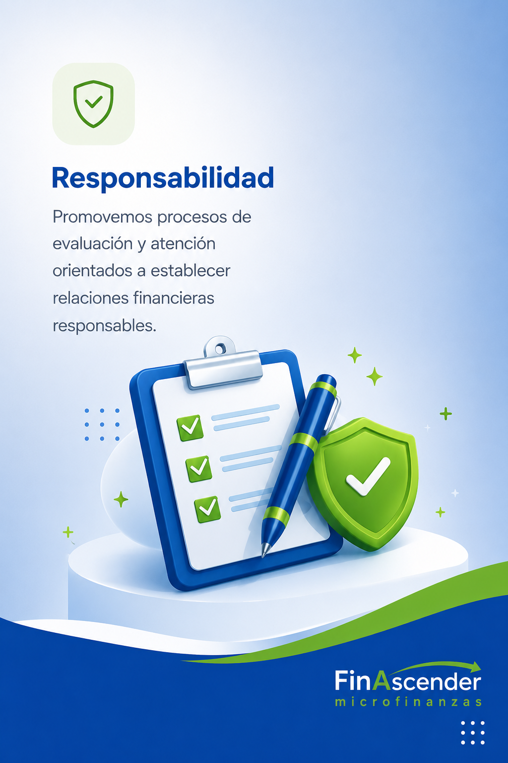 Icono que representa el valor de responsabilidad de FINASCENDER